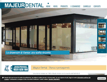 Tablet Screenshot of majeurdental.com